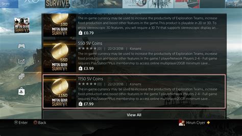 metal gear survive save slot